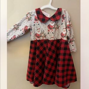 Fawn Vintage handmade boutique Retro Christmas Dress